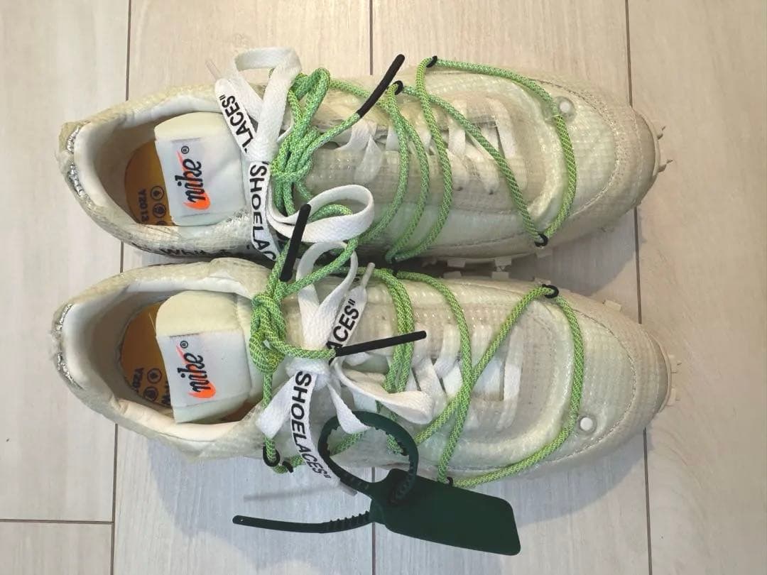 NIKE OFF WHITEコラボWaffle Racer 26.5cm 新品