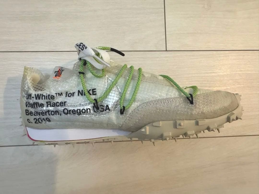 NIKE OFF WHITEコラボWaffle Racer 26.5cm 新品