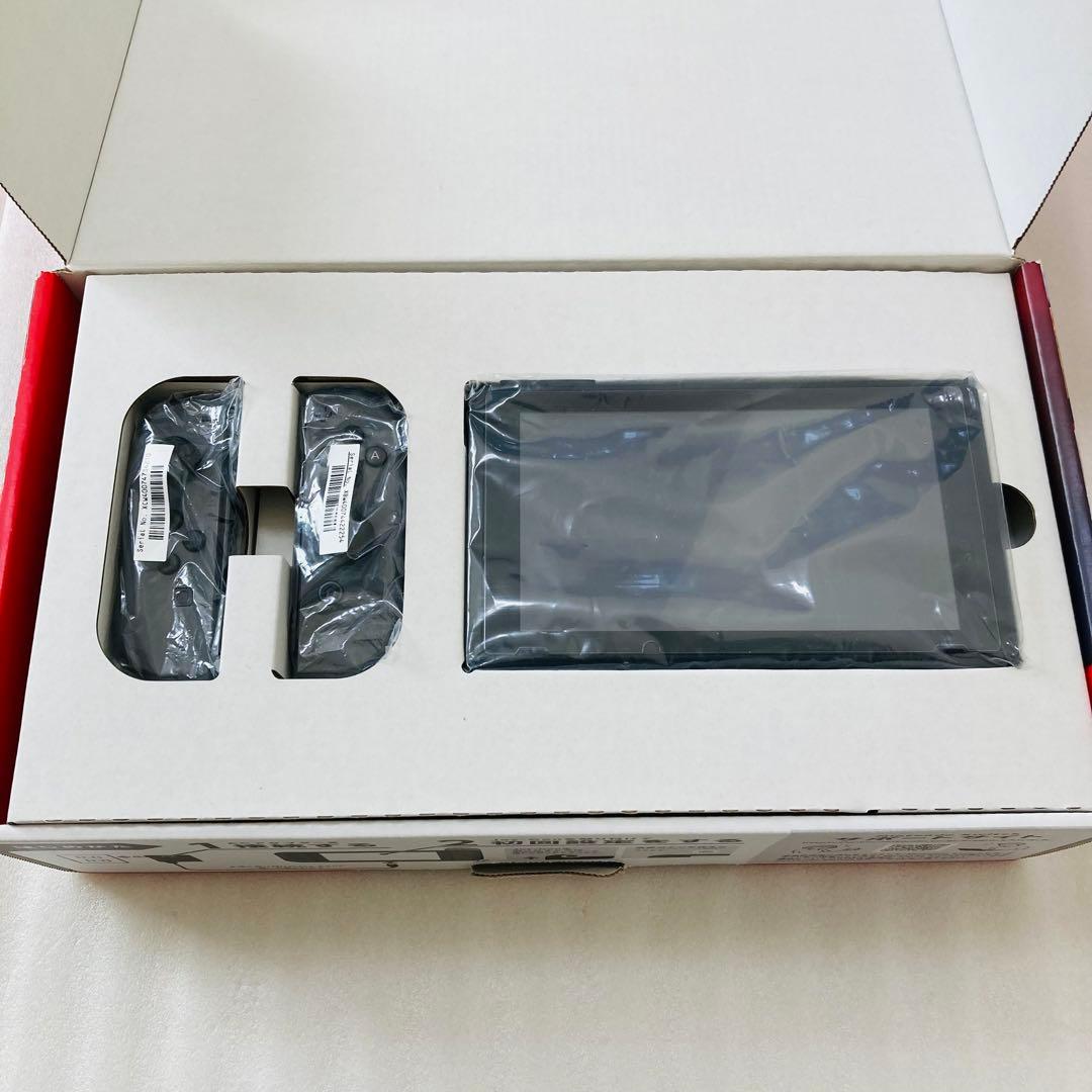 バッテリー強化版】ニンテンドースイッチ グレー ゲーム機 Switch 本体