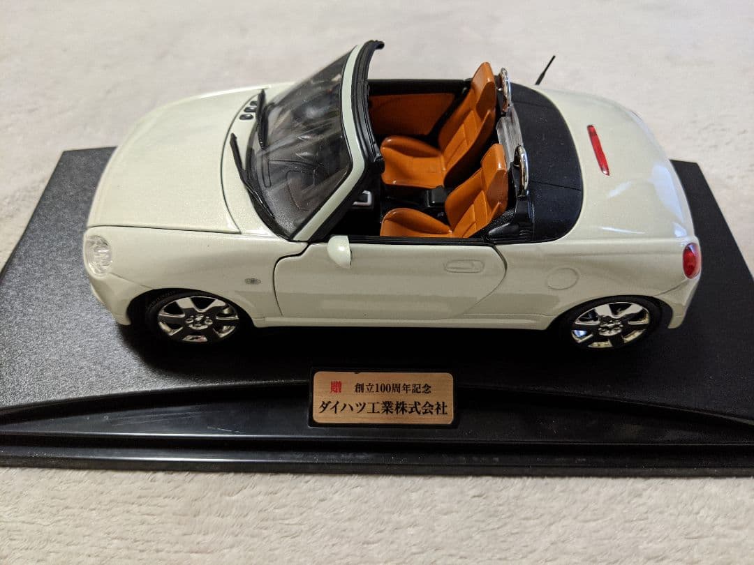 ダイハツ コペン 創立100周年記念 1/18モデルミニカー - メルカリ