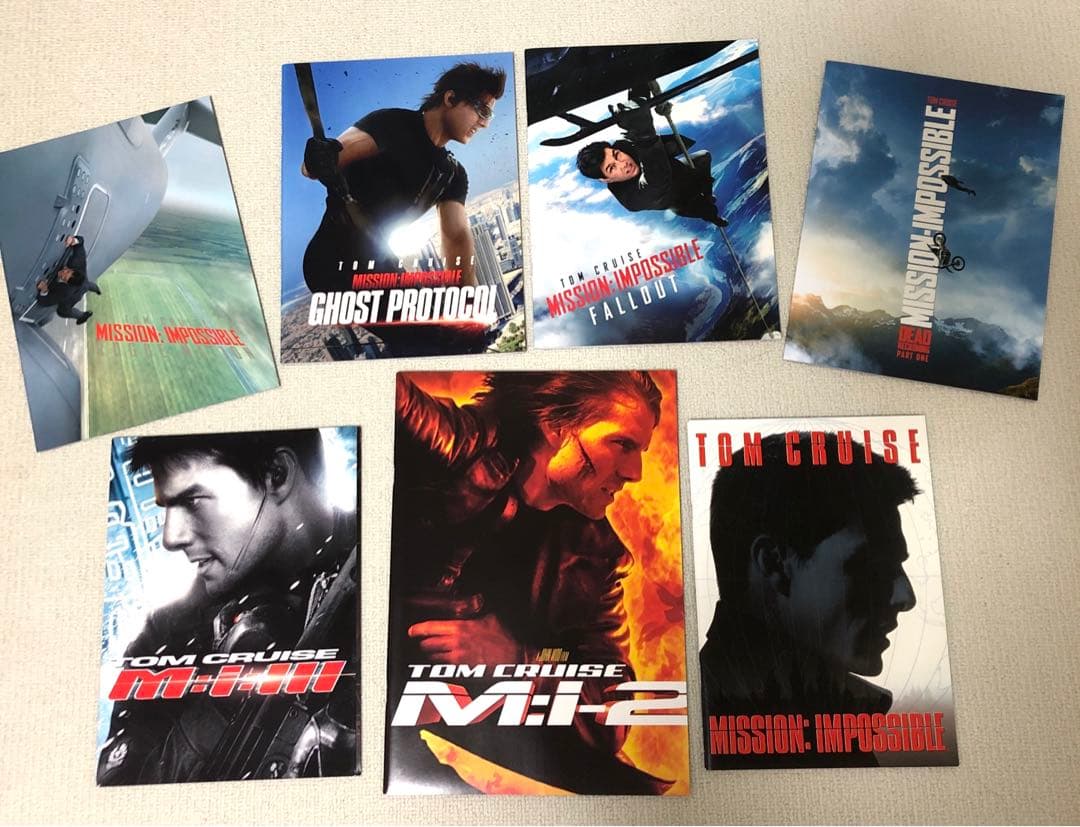 ミッションインポッシブル　全7作品パンフレットセット ヨドバシ.com - 【らくらくカートイン】「ミッション:インポッシブル