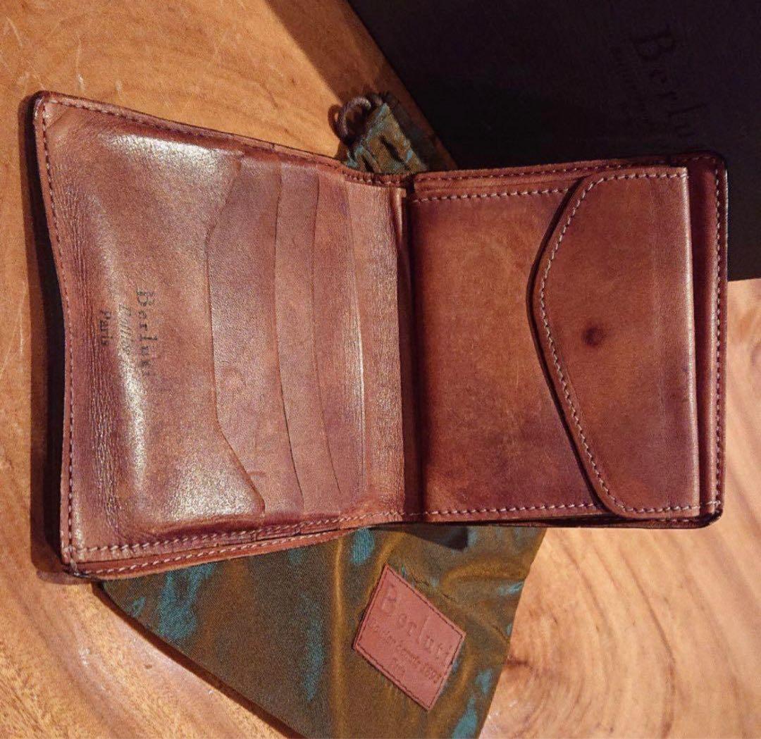 Berluti 二つ折り財布 ブラウン 保存袋付き - メルカリ