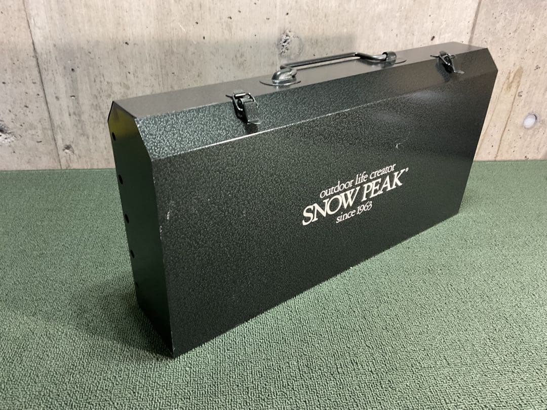 廃盤・激レア・未使用 初期モデル バーベキュー ボックス スノーピーク スノーピーク廃盤希少バーベキューボックス・焼武者などBBQアイテム等