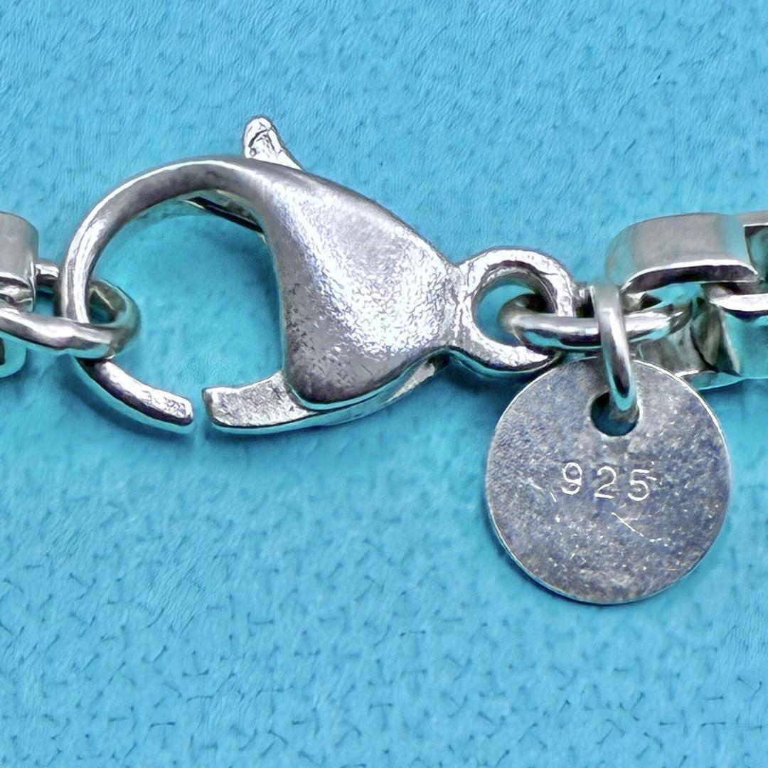 美品】ティファニー ベネチアン ブレスレット 17cm シルバー