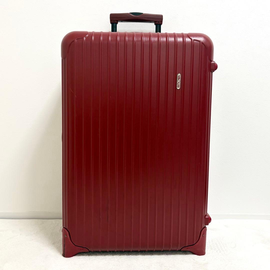 美品】RIMOWA リモワ サルサ レッド キャリーケース 63L 2輪 - メルカリ