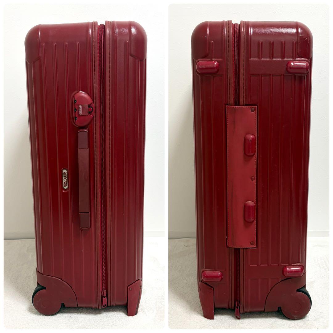美品】RIMOWA リモワ サルサ レッド キャリーケース 63L 2輪 - メルカリ