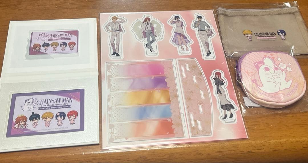 チェンソーマン プリンスホテル デンジ・レゼルーム アメニティ 全5種セット チェンソーマン」デンジ＆レゼの部屋に宿泊できる！ サンシャイン