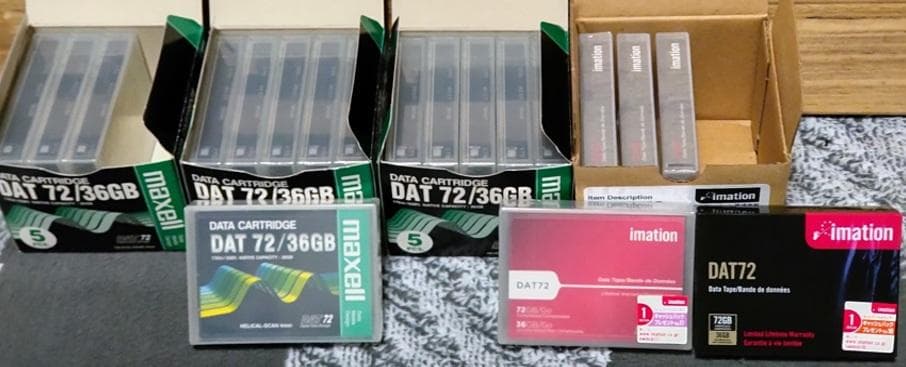 DAT 72/36GBカートリッジとDDSクリーニングカートリッジのセット Amazon | maxell DDSデータカートリッジ(4mm幅) タイプDAT72 容量(36GB