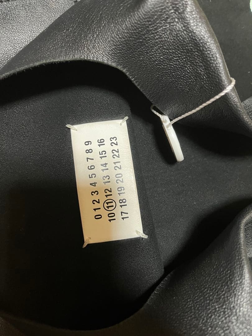 maison margiela レザー トートバッグ 中古品メルカリ鑑定済 - バッグ