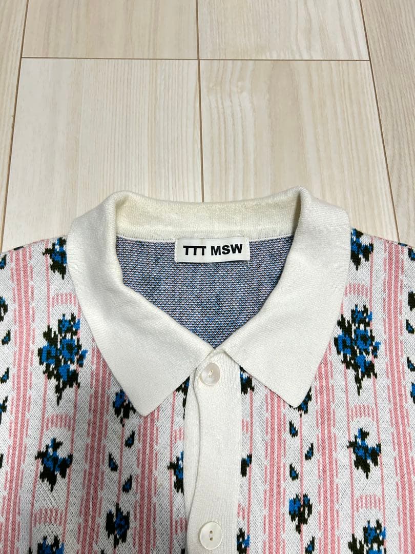 22ss ttt_msw】flower Knit cardigan - メルカリ