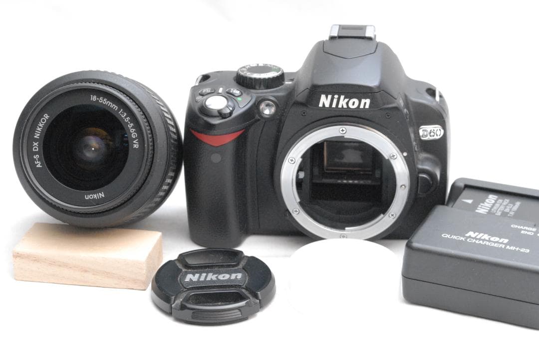 Nikon D60/Nikon DX VR 18-55mm (良品） - メルカリ