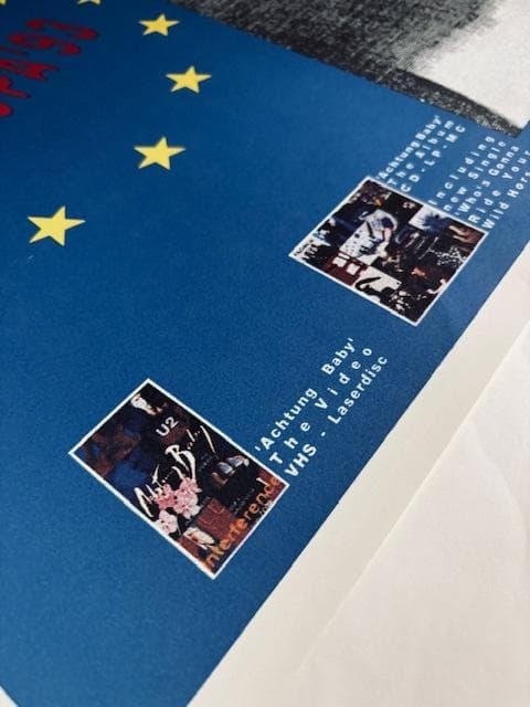 額装品/ZOO TV Tour/U2/ユーツー/アート/ポスター/インテリア