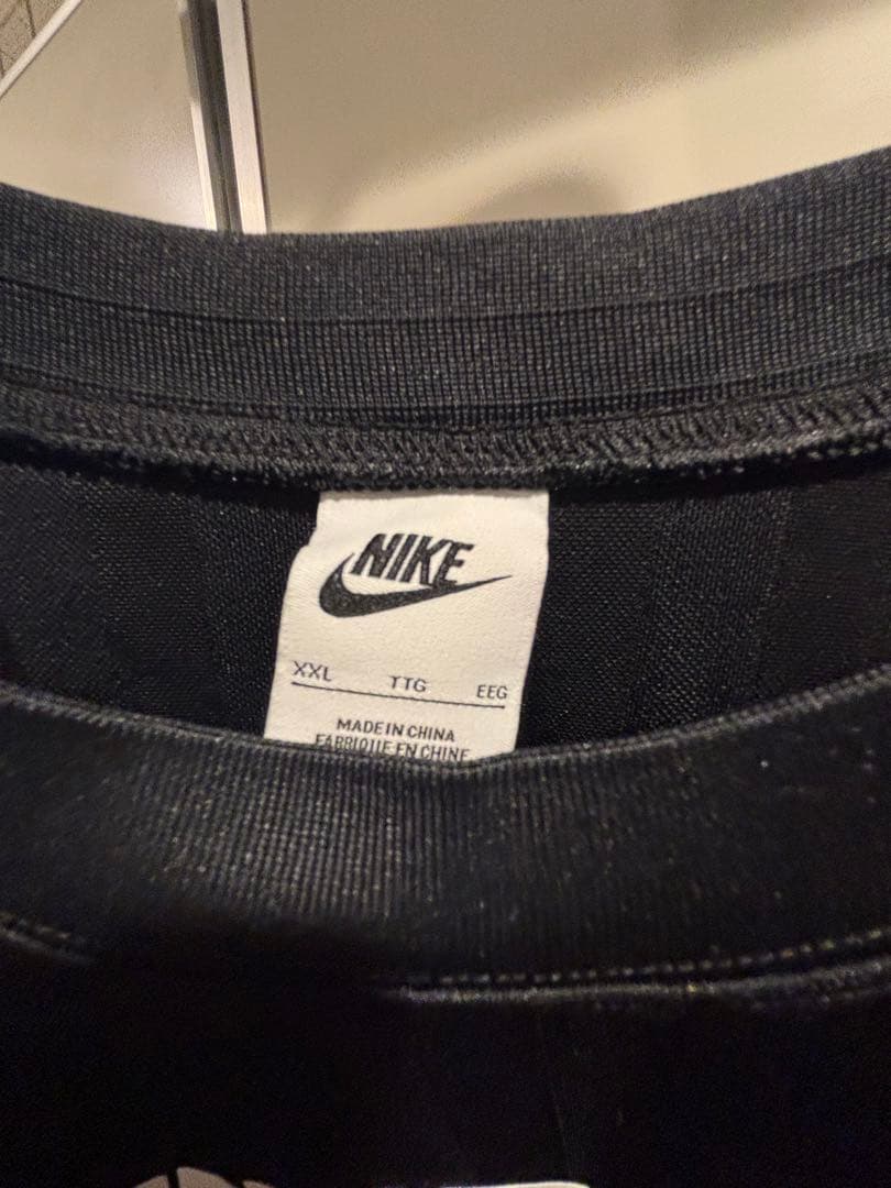 NIKE ブラック アメリカンフットボール シャツ XXL - メルカリ