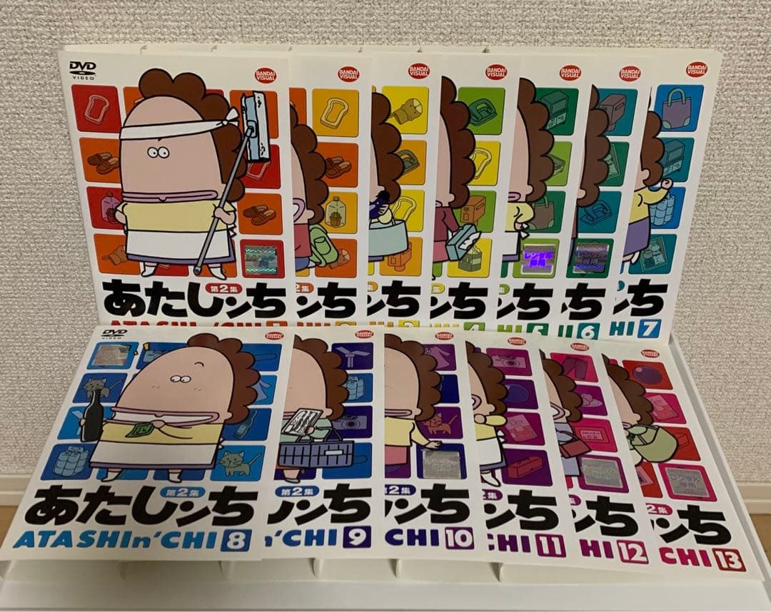 あたしンち　第1集〜第5集＋映画　DVD 全84巻セット