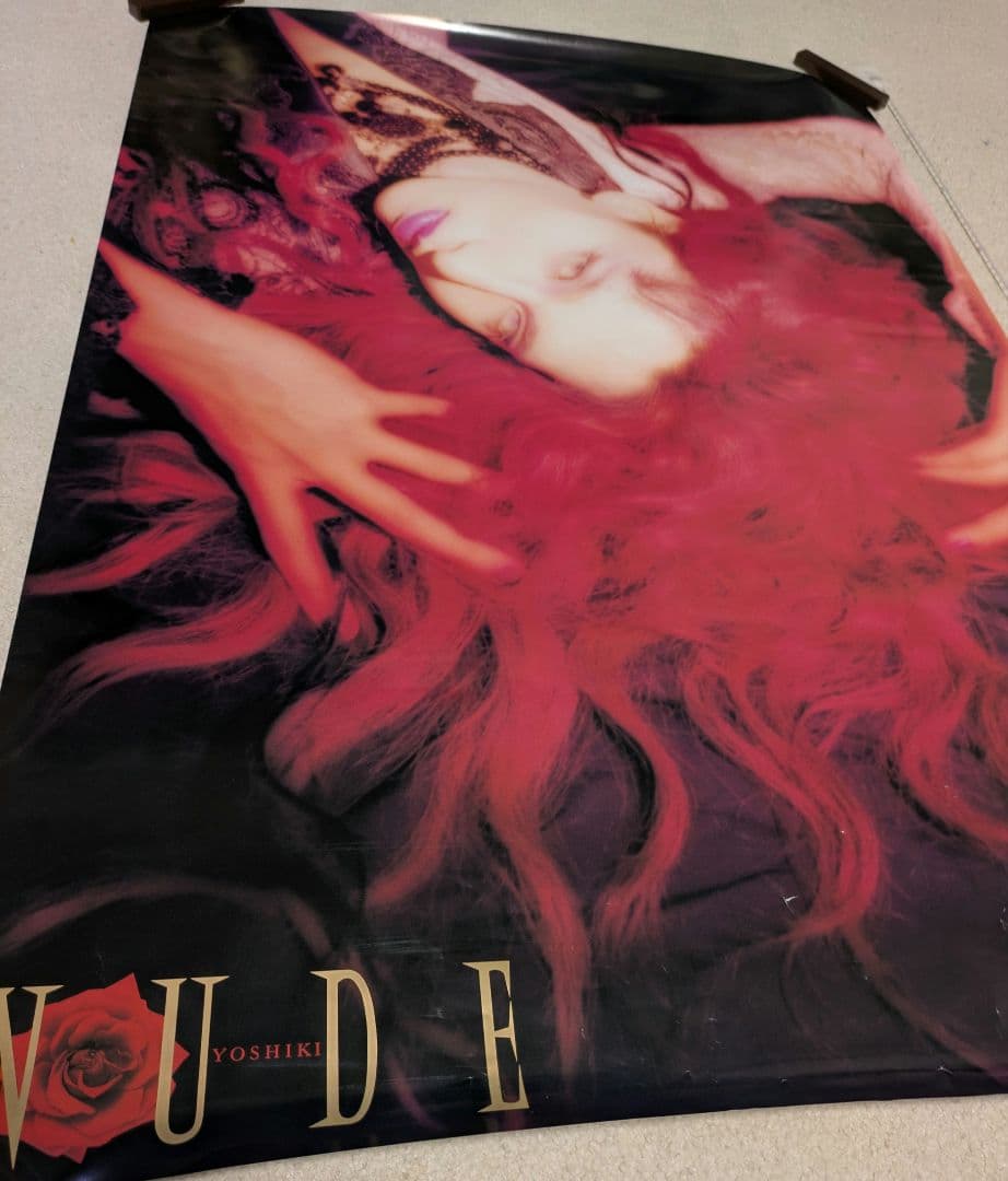 X バンドポスター 6枚セット XJAPAN YOSHIKI 当時物