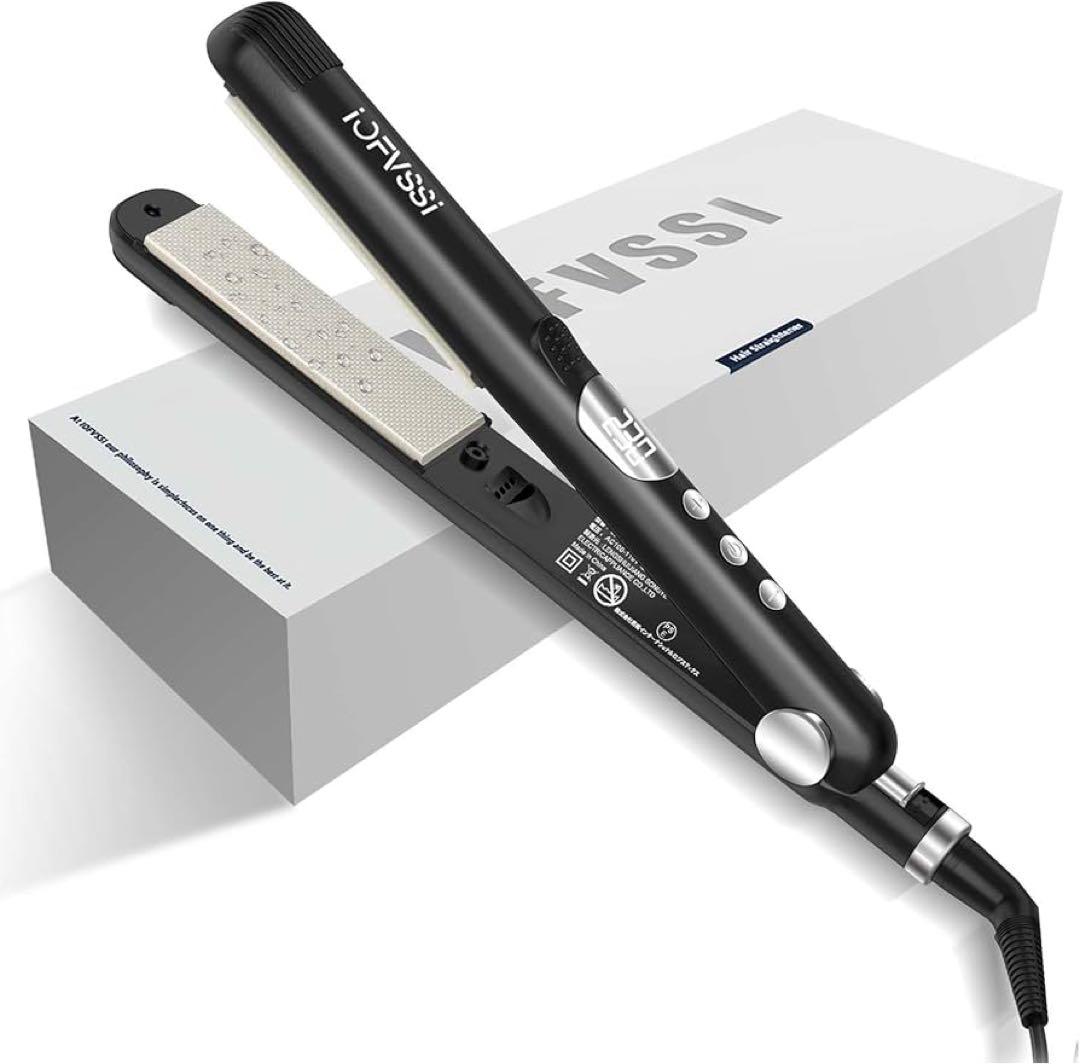 新品 未開封 ヘアアイロン ストレート カール 2way 28mm イナスイオン ヘアアイロン 新型／ ストレートアイロン 2WAY カールアイロン 15秒