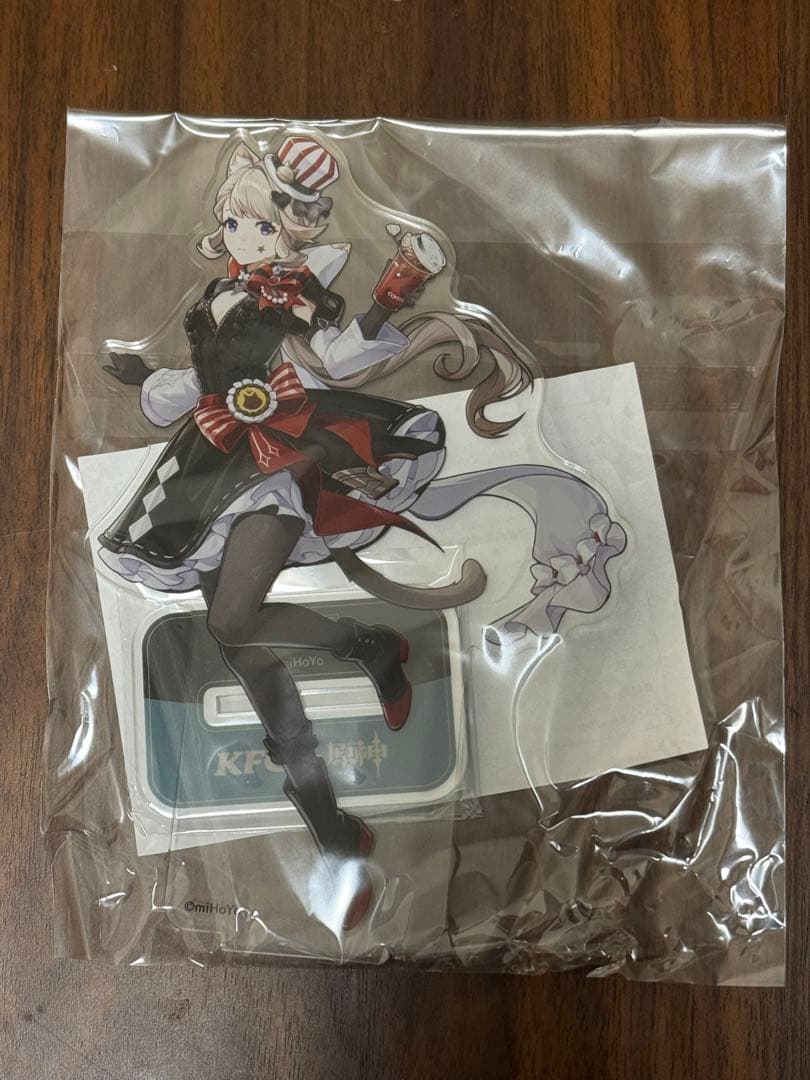 原神 リネット アクリルスタンド KFC コラボ限定品 原神×ケンタッキー」コラボ10月2日より開催！リネ＆リネットの「特別