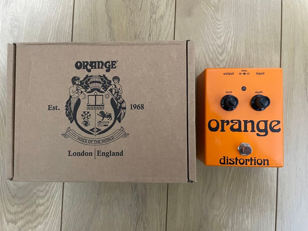 Orange distortion pedal ディストーション
