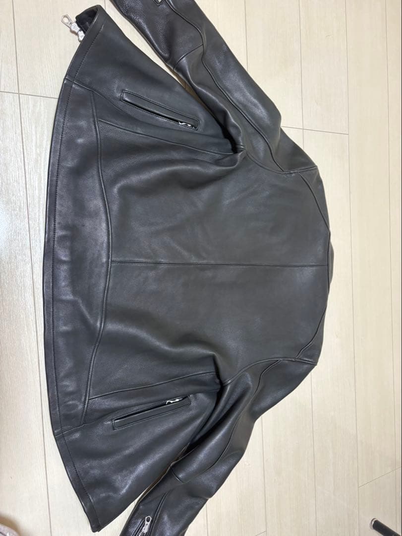 ☆エジル様 専用☆ ！！！ HARE ブラック レザー シングルライダース