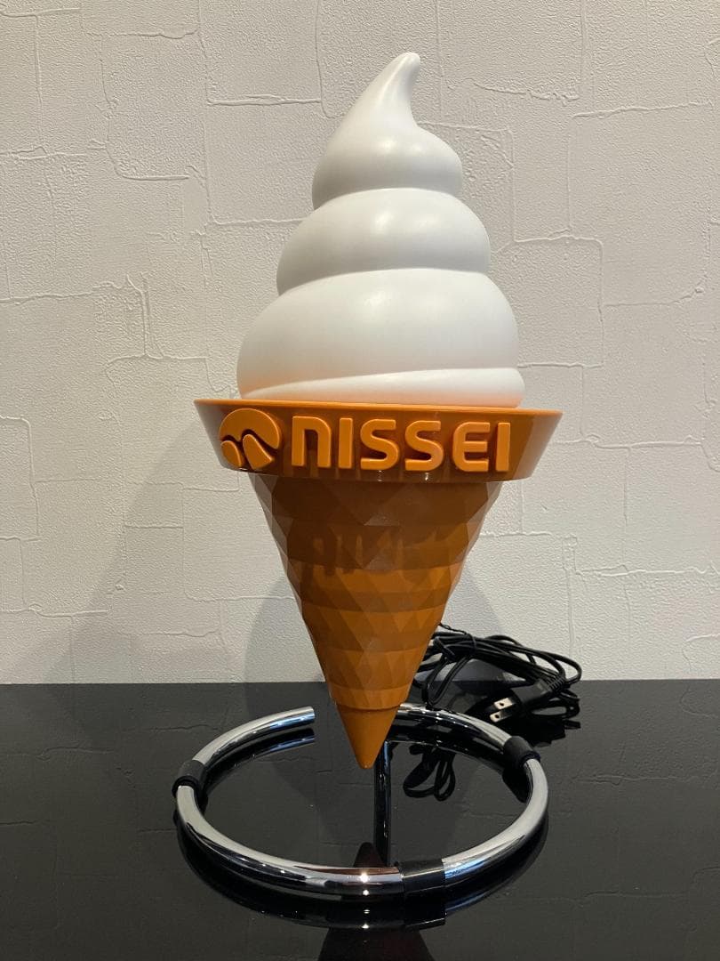日世NISSEIミニソフトスタンド ソフトクリームライト看板 店舗用