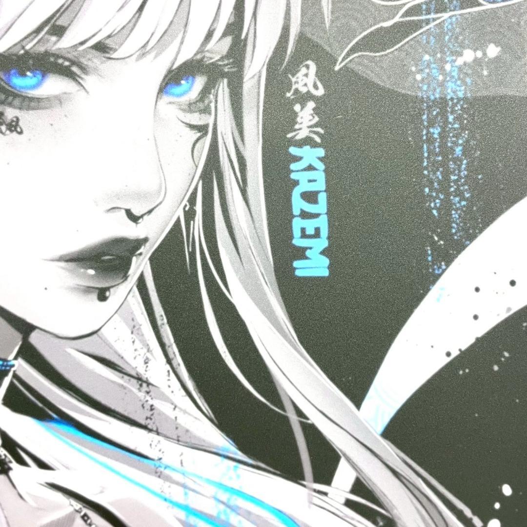 GLSSWRKS KAZEMI ガラス マウスパッド ブルー - メルカリ