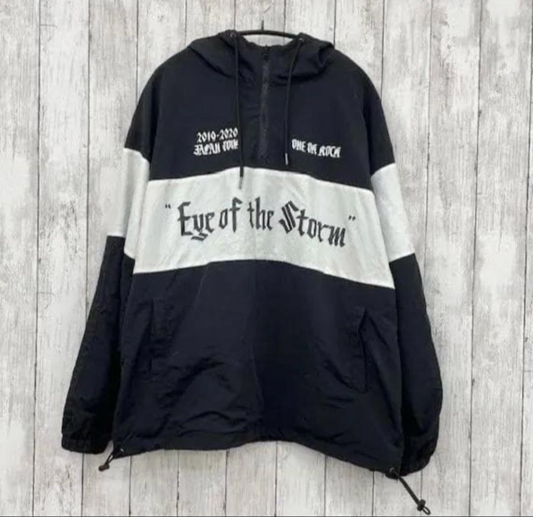 ONE OK ROCK ナイロン プルオーバー パーカー Lサイズ