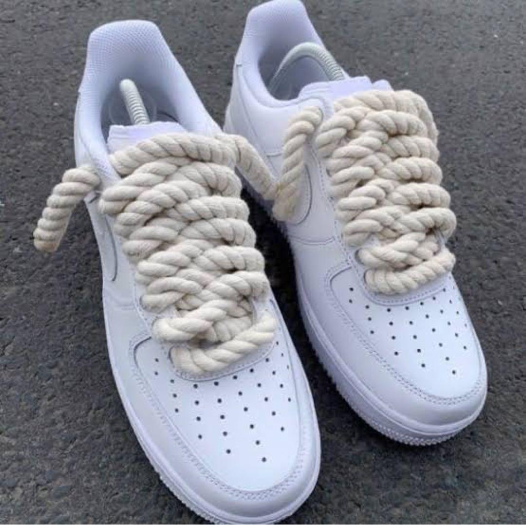 エアフォースワン AIRFORCE1 CUSTOM カスタム ROPE ロープ - メルカリ