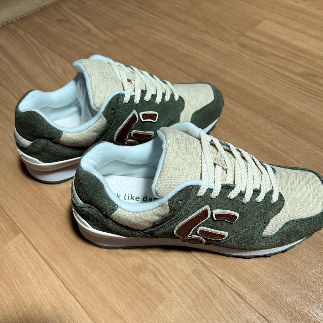 新品 SANGACIOにゅ〜ず『Linen×Olive 』新作スニーカー24cm - メルカリ