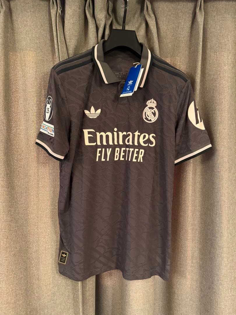 【タモさん】 レアルマドリード 24-25 3rd オーセンティック XL タモさん】 レアルマドリード 24-25 3rd オーセンティック XL タモさん