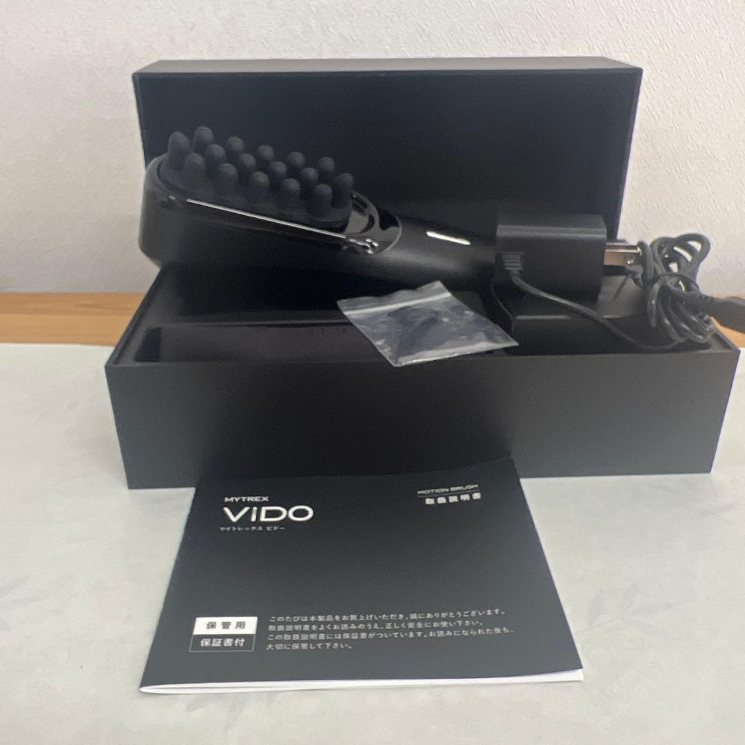マイトレックス ビドー MYTREX VIDO 悩める頭皮を、3秒でときほぐす。横振動モーションブラシ「VIDO」が