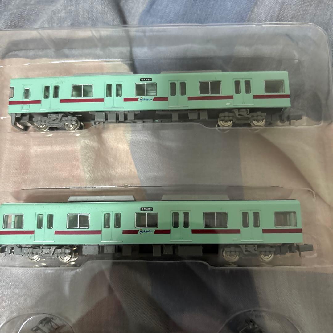トミーテック　西鉄6050形　更新車　4両セット　N化済み