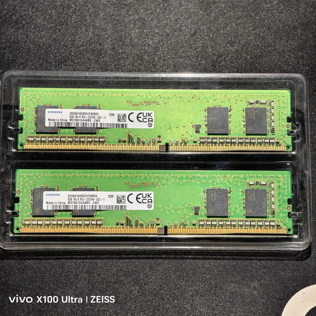 Samsung DDR4 3200 8GB ×2 合計 16GB - メルカリ