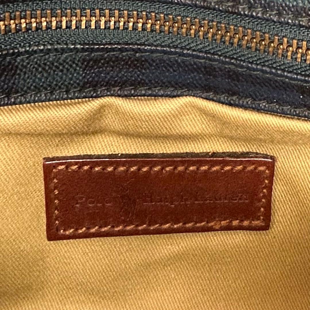 美品 ポロラルフローレン レア ショルダーバッグ メッセンジャーバッグ
