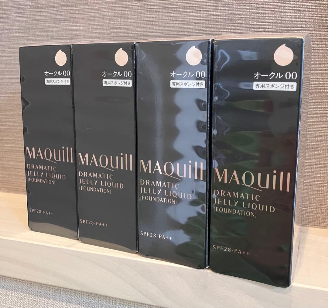 マキアージュ ドラマティックジェリー リキッド オークル00×4個 マキアージュ / ドラマティックジェリーリキッド オークル00の公式商品