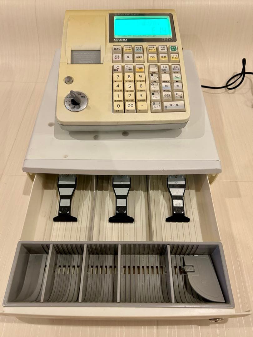 CASIO レジスター TE-340 - メルカリ