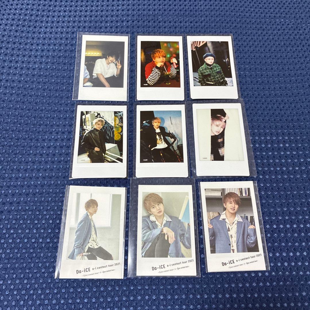 64枚セット Da-iCE アーティストカード チェキ