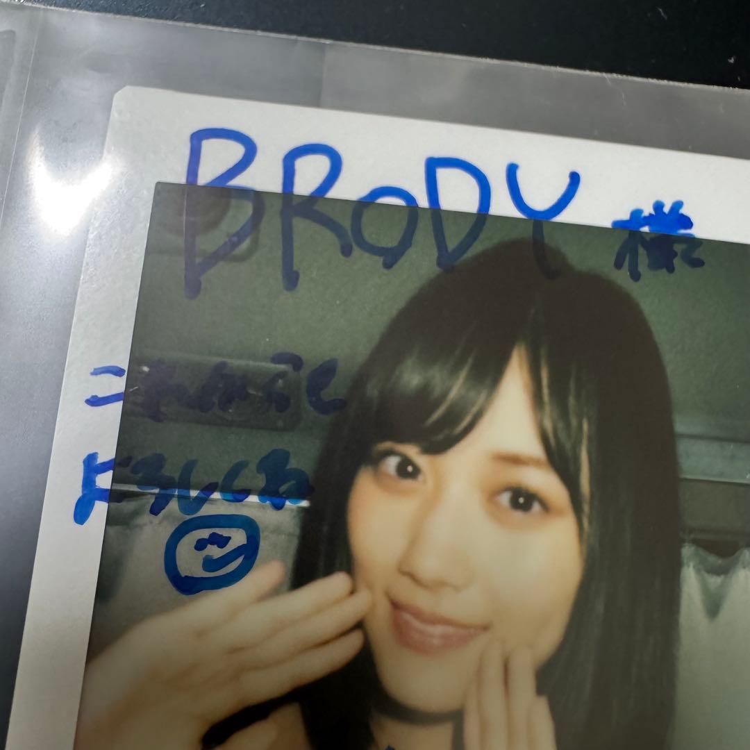 BRODY 乃木坂46 山下美月 直筆サイン入りチェキ ポスター付き