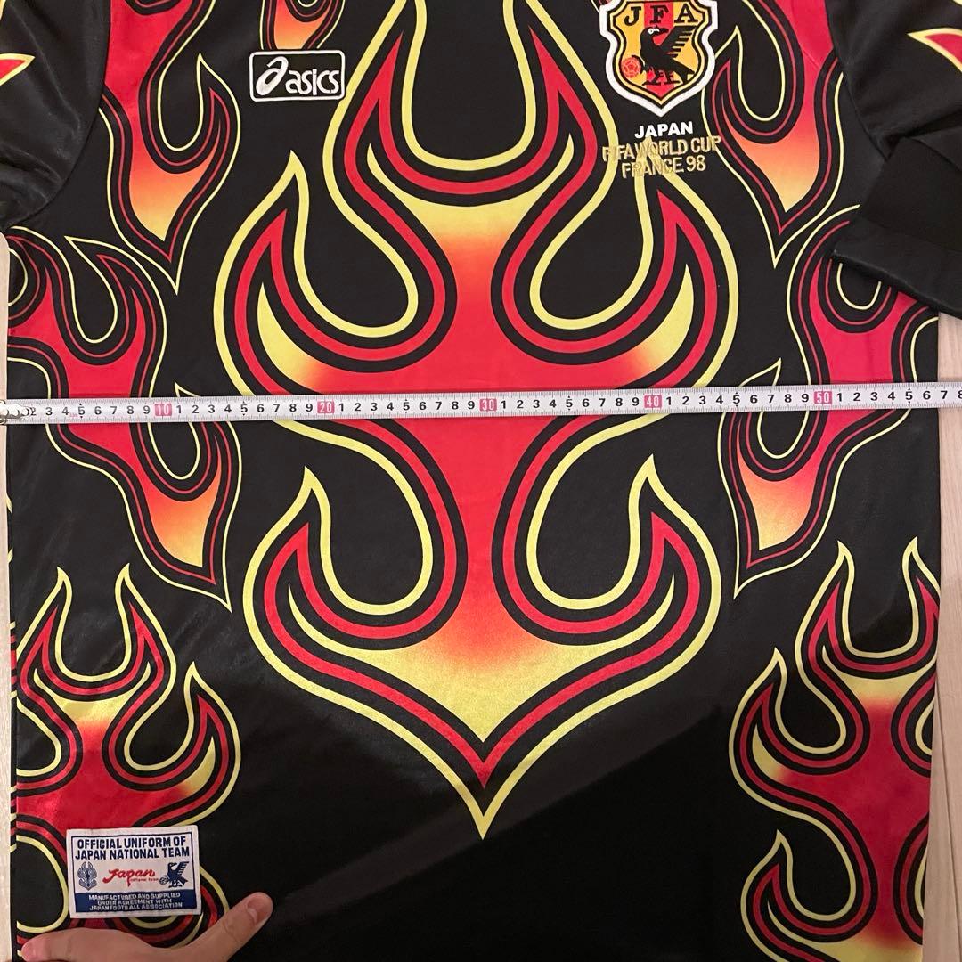 ASICS 98 GK フレイムパターン ユニフォーム KITH元ネタ - メルカリ