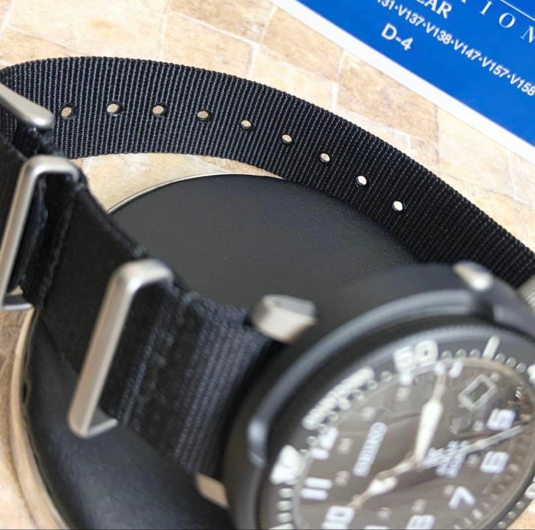 美品】 SEIKO プロスペックス ツナ缶 ソーラー SBDJ027 ブラック
