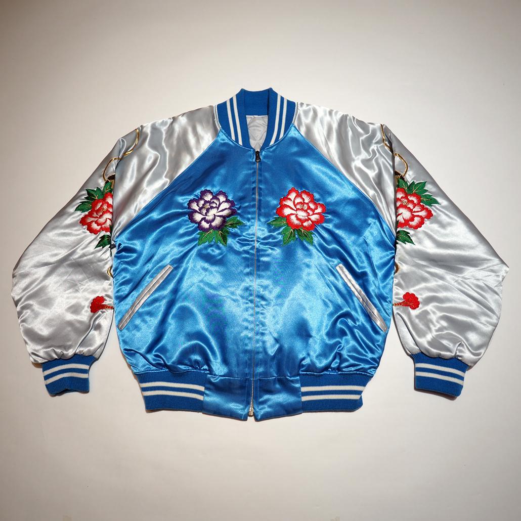 美品】プリンス商会 50周年 記念スカジャン YOKOSUKA 和柄 刺繍