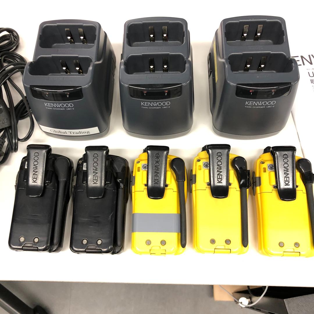KENWOOD TPZ-D503 トランシーバー 4台充電器3台付き KENWOOD TPZ-D503