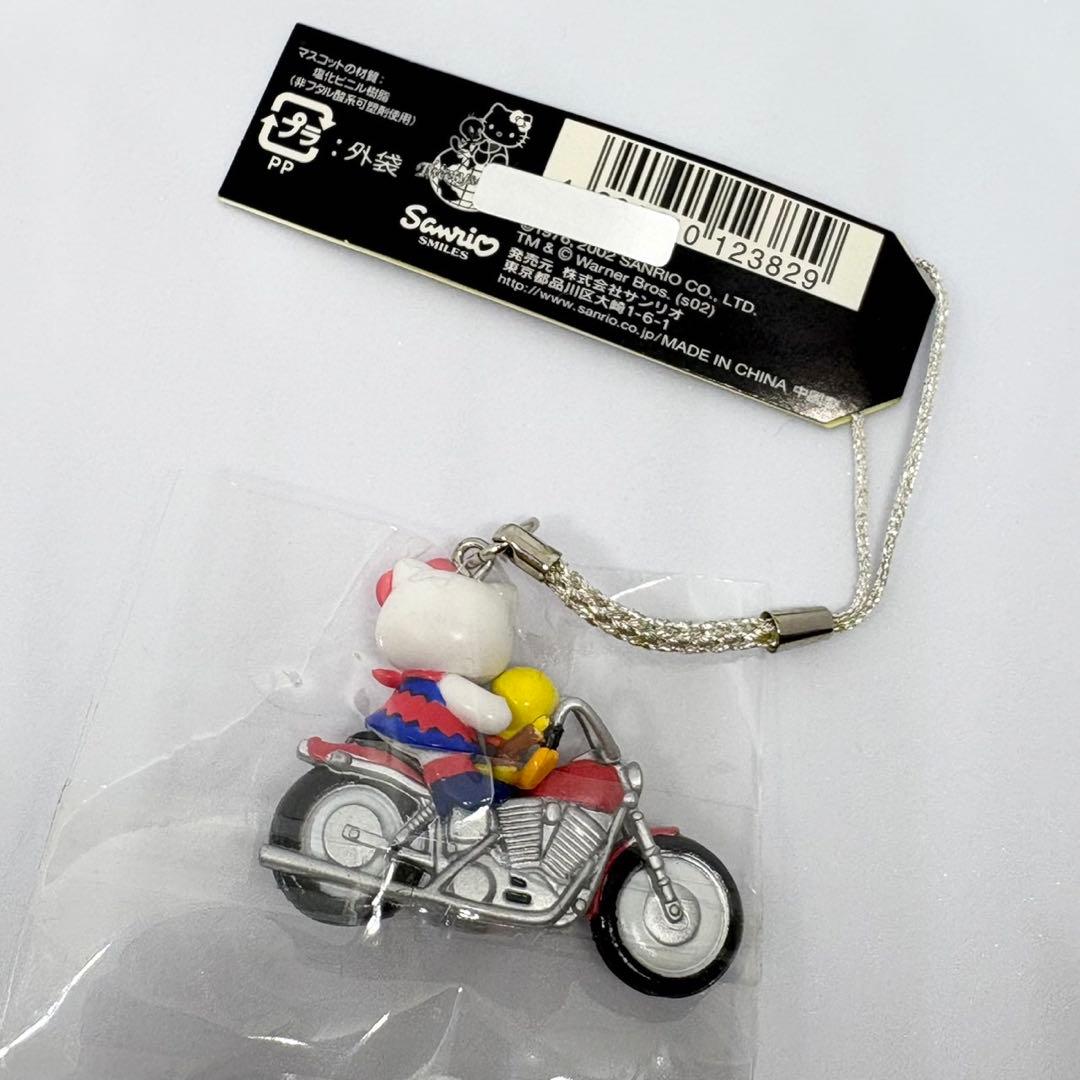 激レア　ハローキティ　トゥイーティー　根付け　ストラップ　サーフィン　バイク