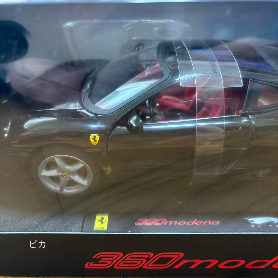 フェラーリ1:18360モデナブラック、F430レッド2点セット