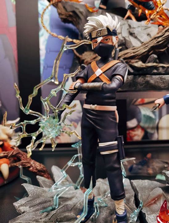 NARUTO ナルト のはら リン ガレージキット ガレキ スタチュー ①