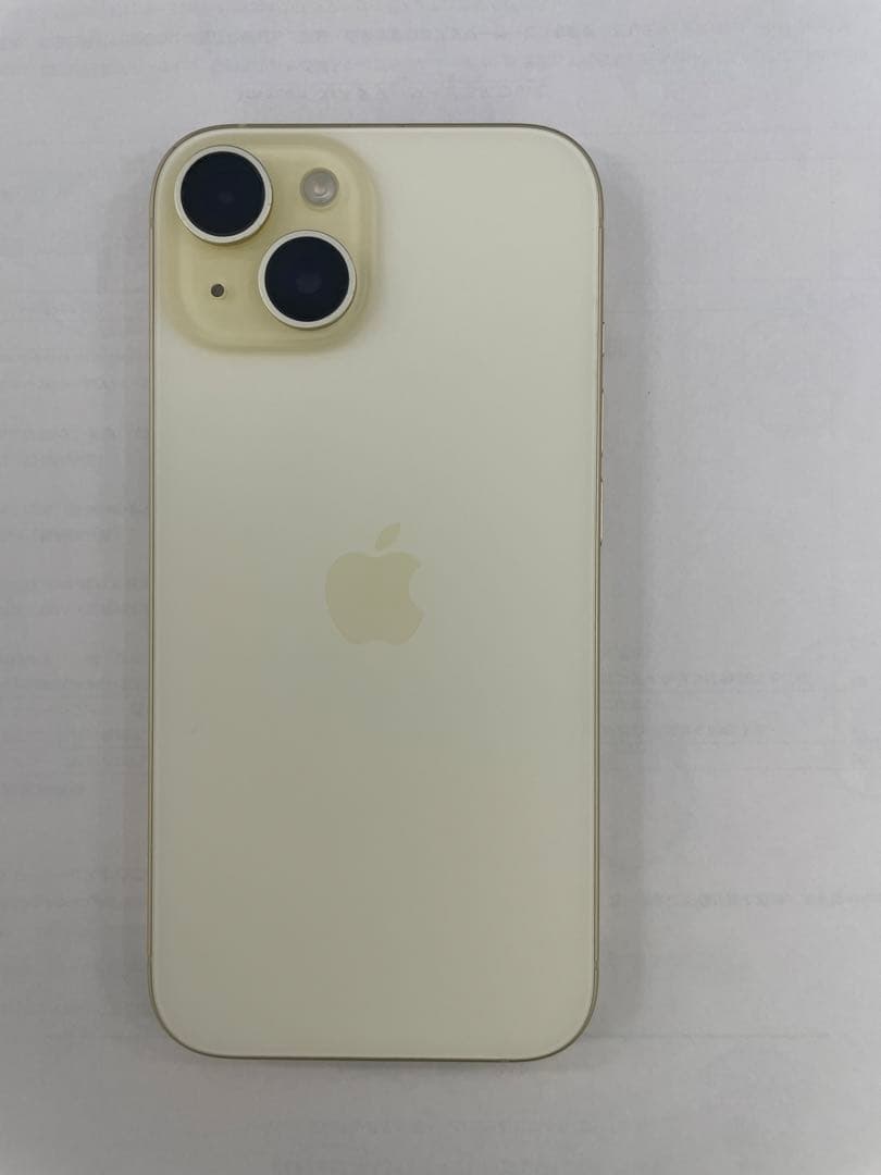 10059 Apple iPhone 15 128GB イエロー SIMフリー ヨドバシ.com - アップル Apple iPhone 15 128GB イエロー SIMフリー