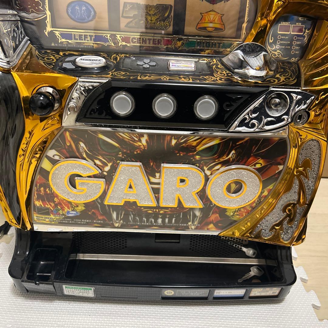 実機　パチスロ　スロット　牙狼　守りし者　レス　５号機　GARO