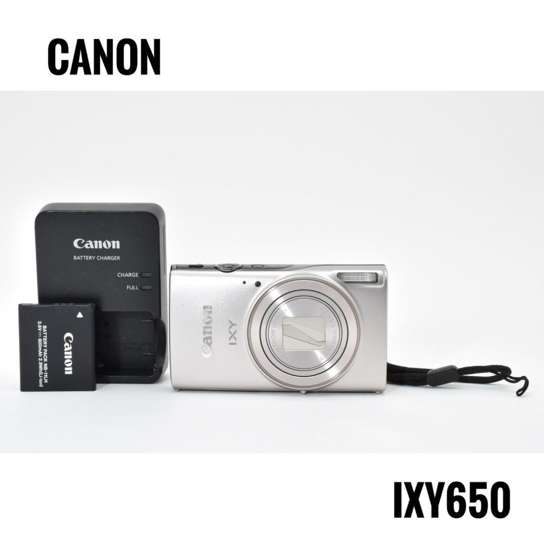 キヤノン CANON IXY650 コンパクトデジタルカメラ シルバー - メルカリ