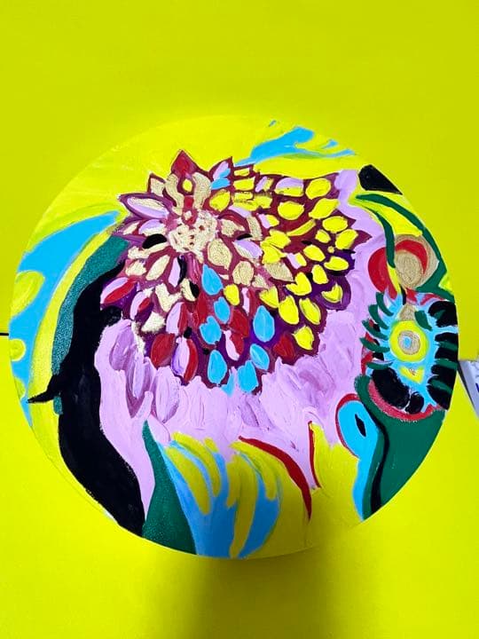 絵画　Dahlia