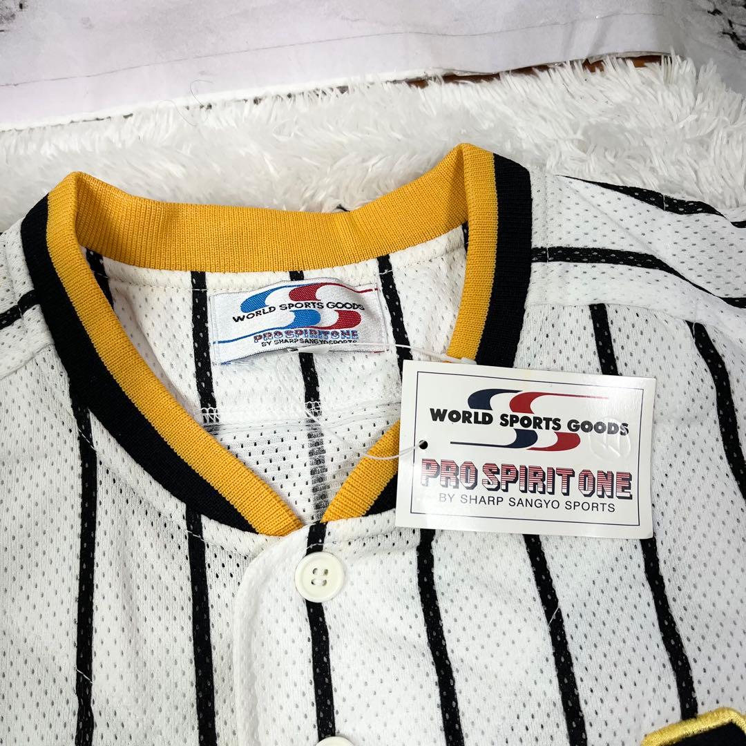 阪神タイガース 江夏豊 背番号28 復刻レプリカ ユニフォーム LL タグ