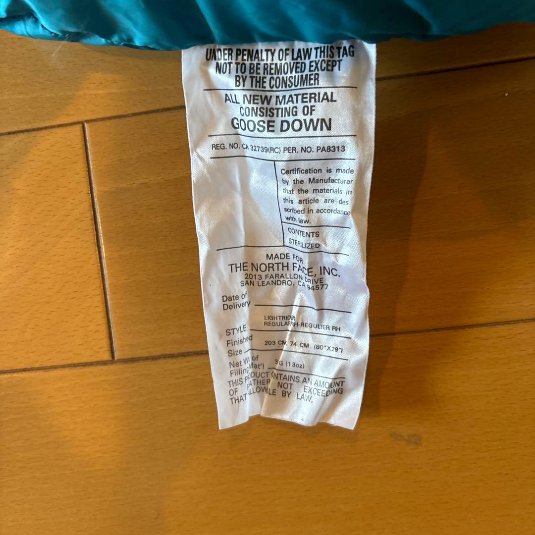 な*ん様 THE NORTH FACE NBR-1117 マミー型シュラフ（ダウ